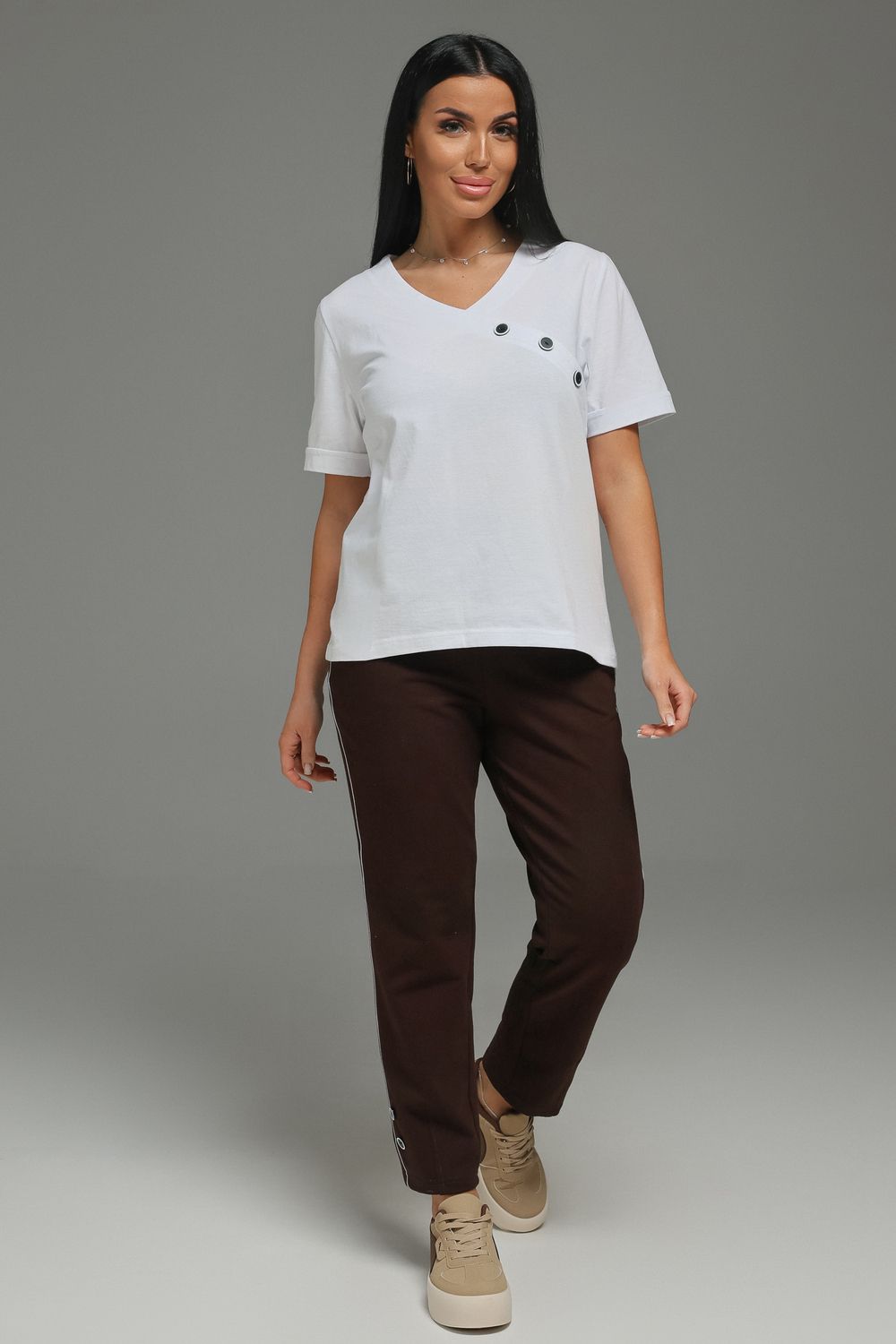 Костюм 74711 - шоколадный