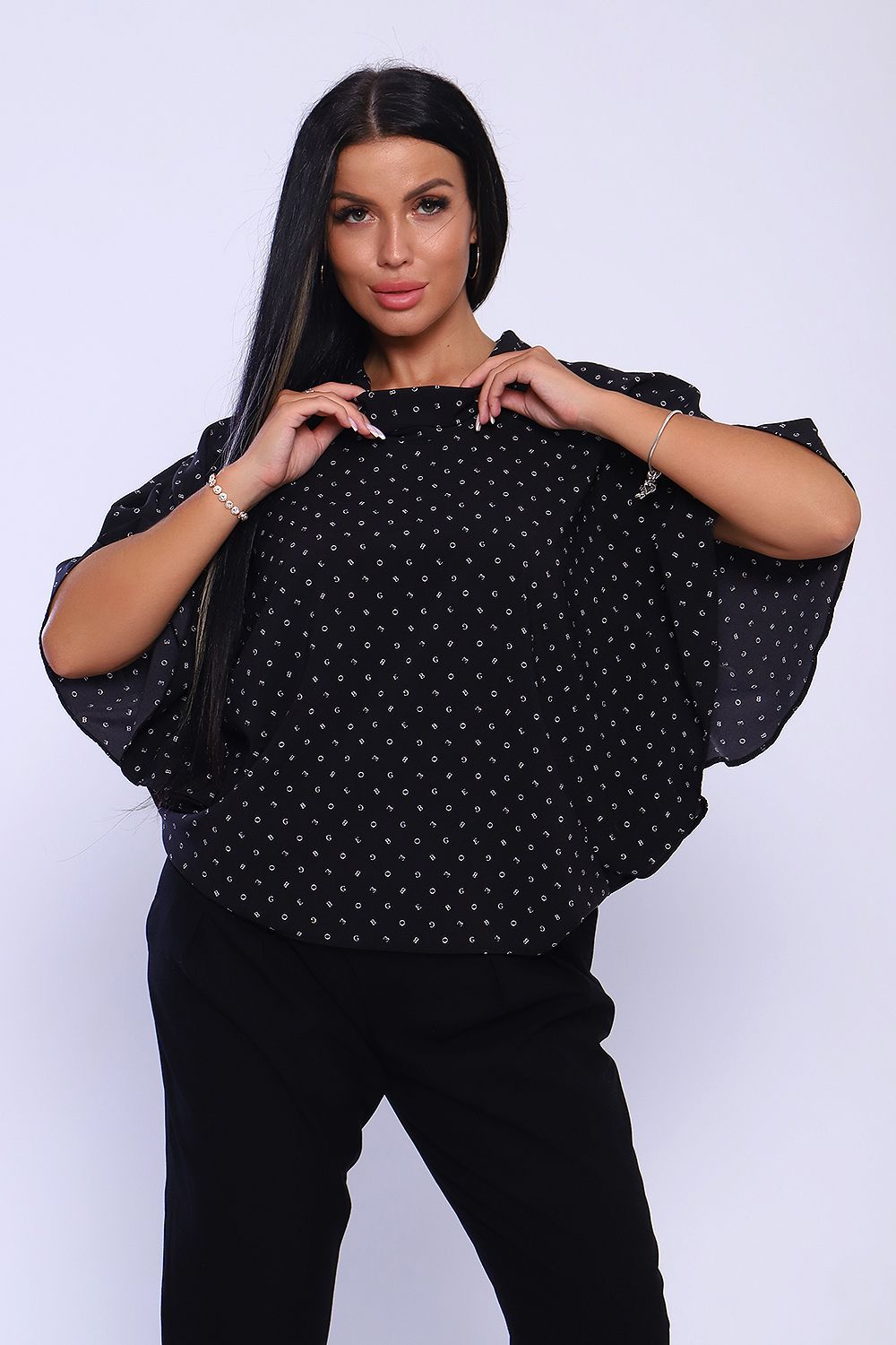 Блузка 32729 - черный