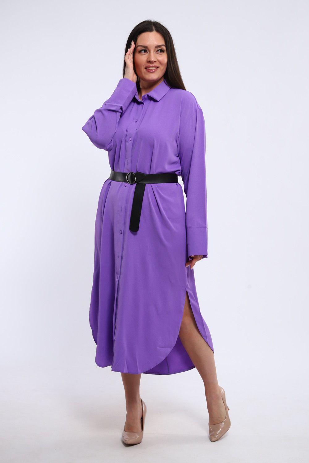 Женское платье 31937 - фиолетовый