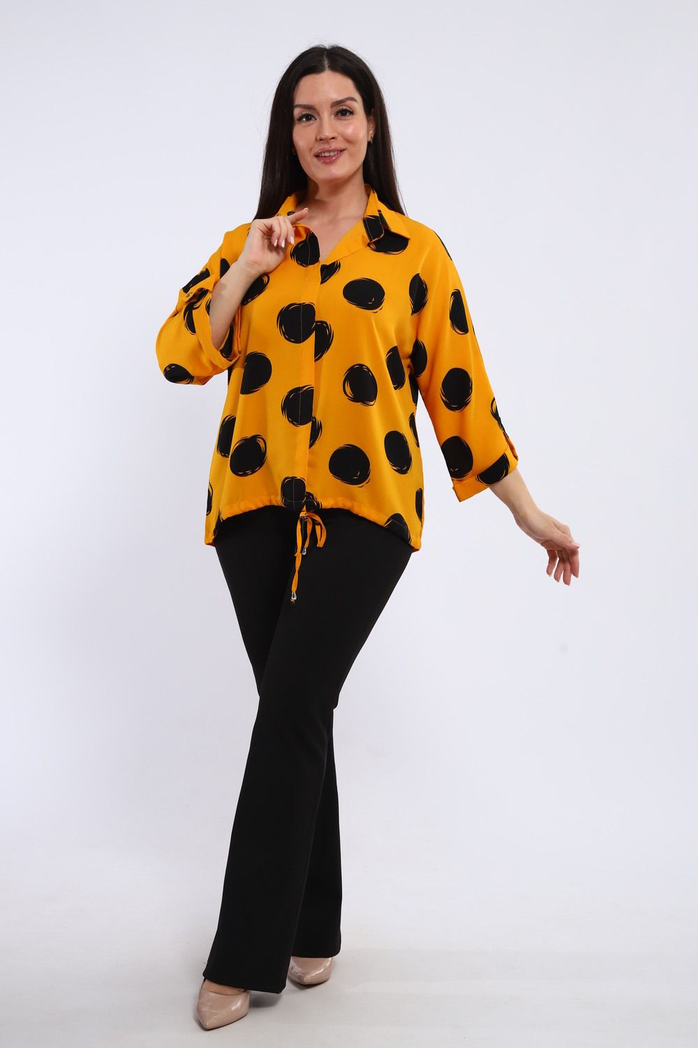 Женская туника 31935 - желтый