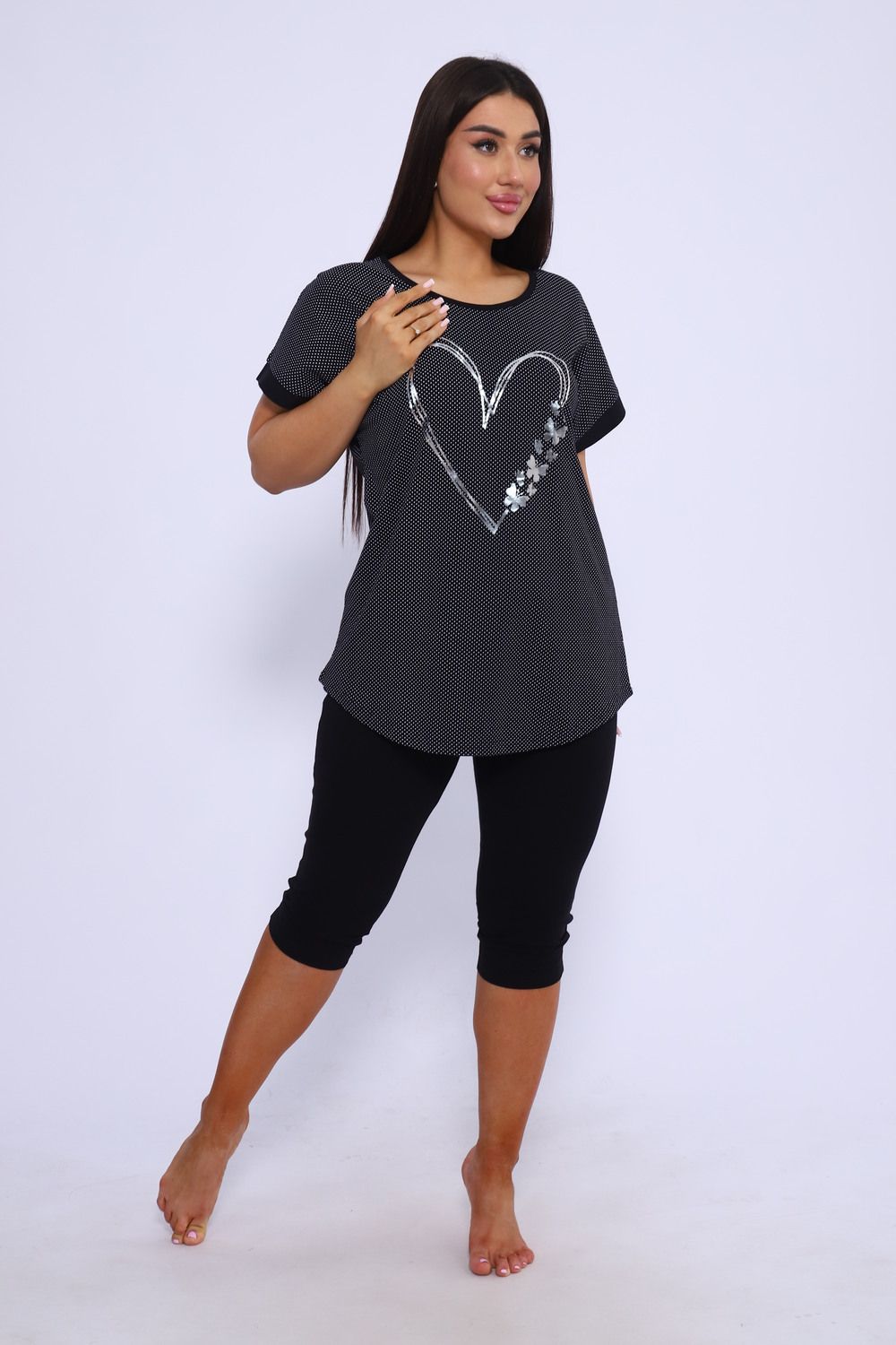 Костюм женский 46649 - черный