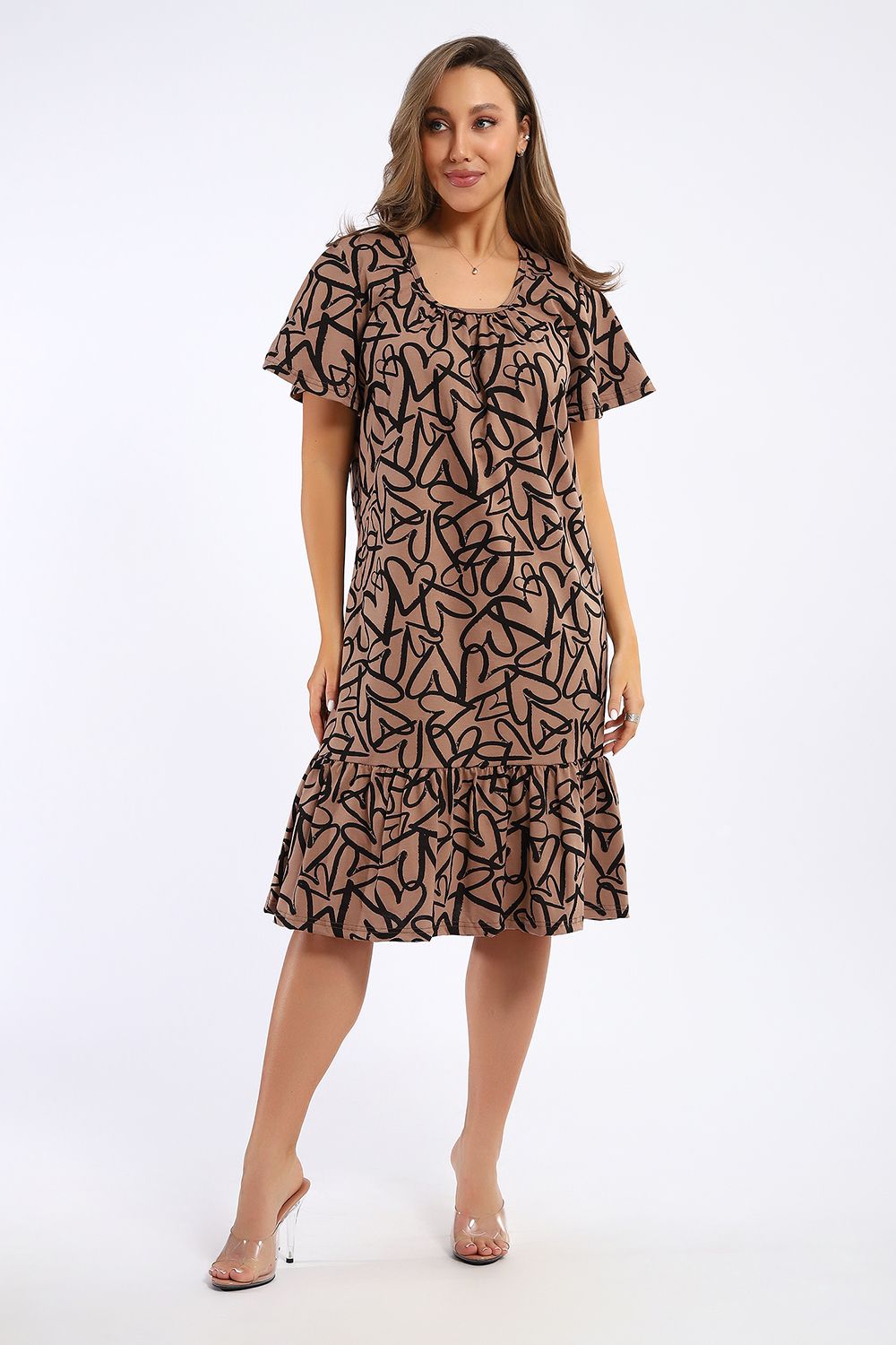 Сорочка 21081 - светло-коричневый