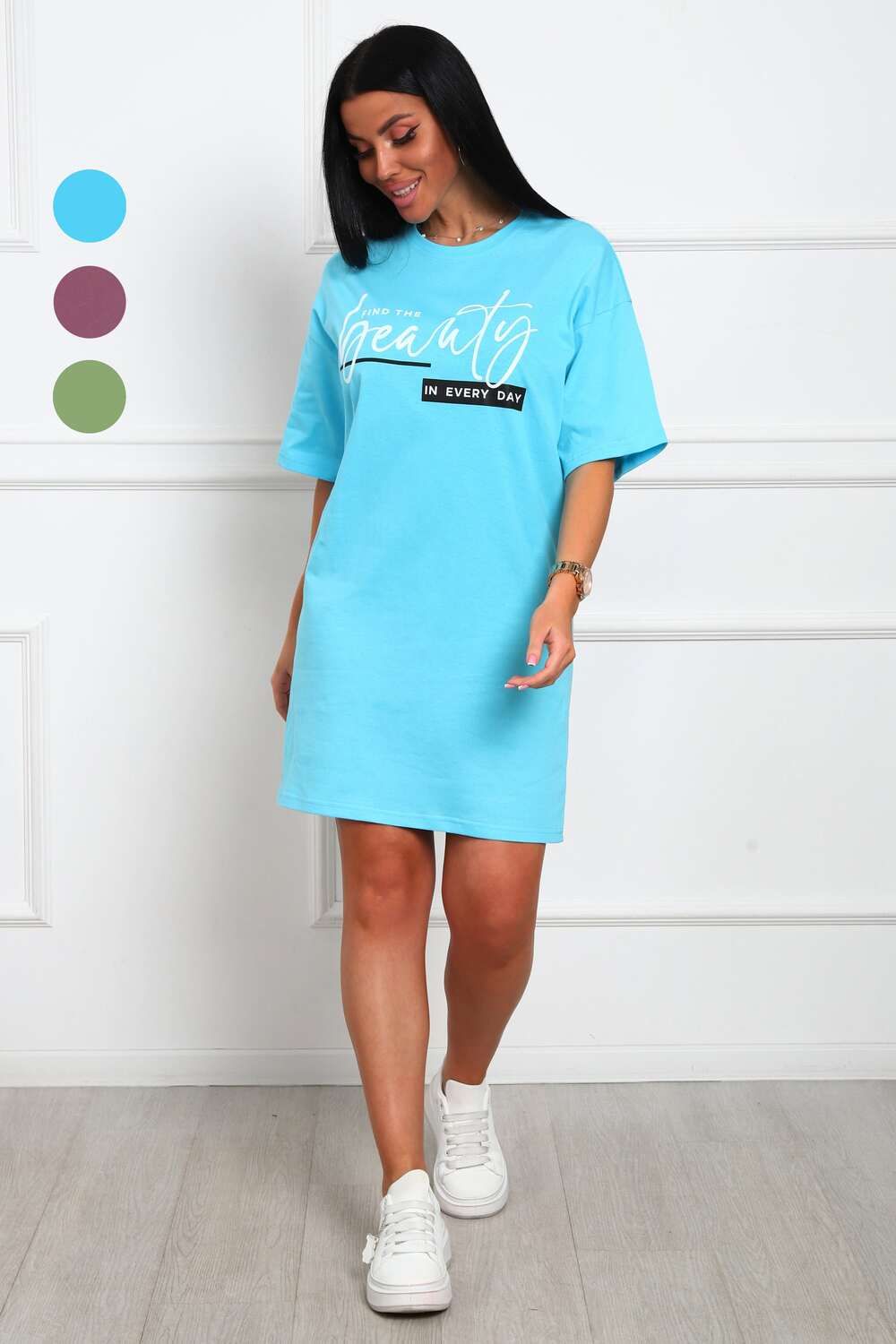 29520 туника женская - бирюза