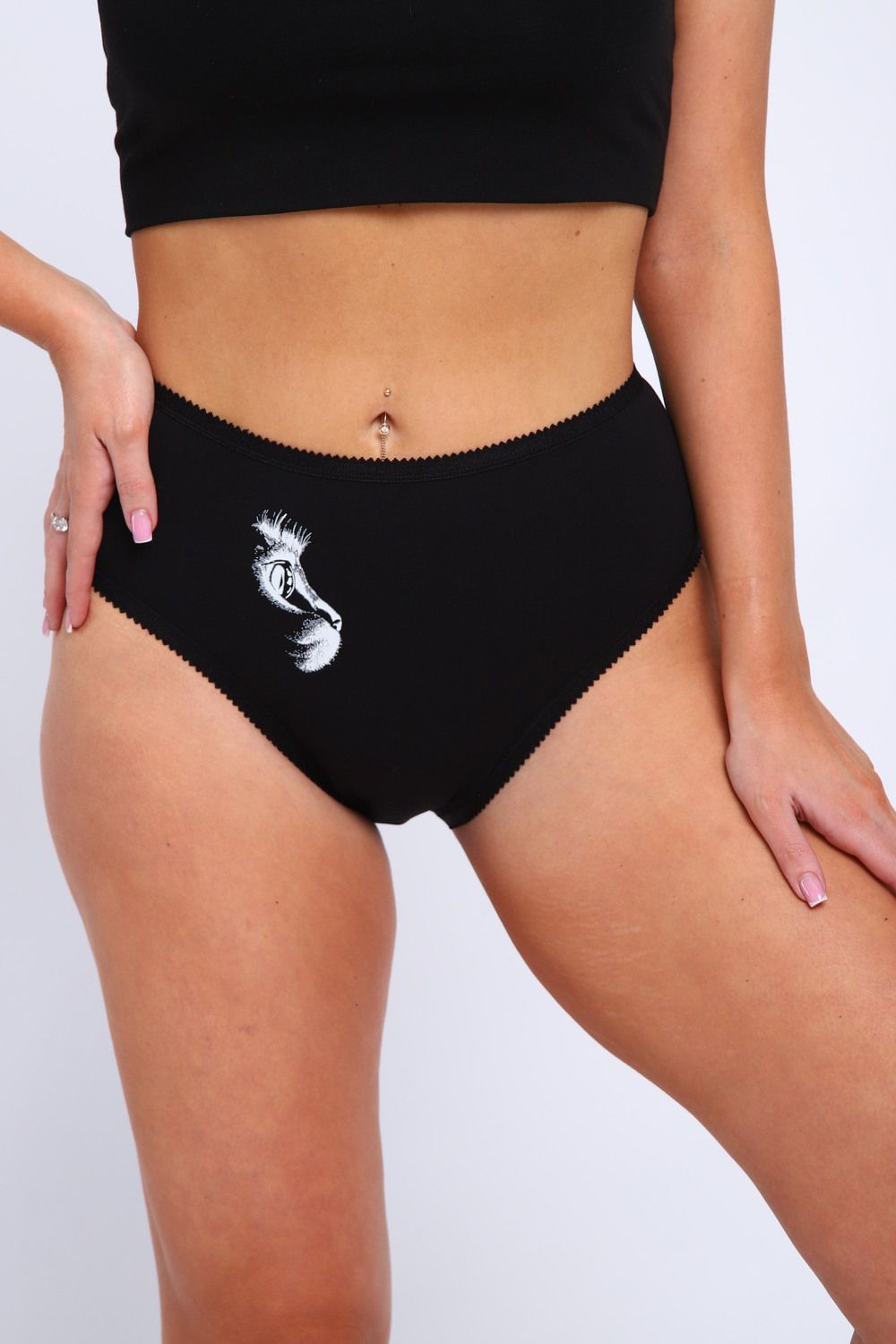 трусы бикини 74359 - черный