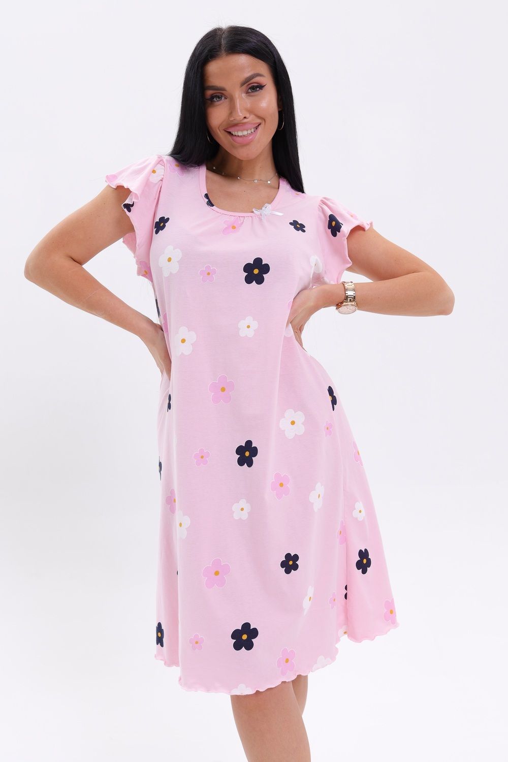 Ночная сорочка 219 - розовый