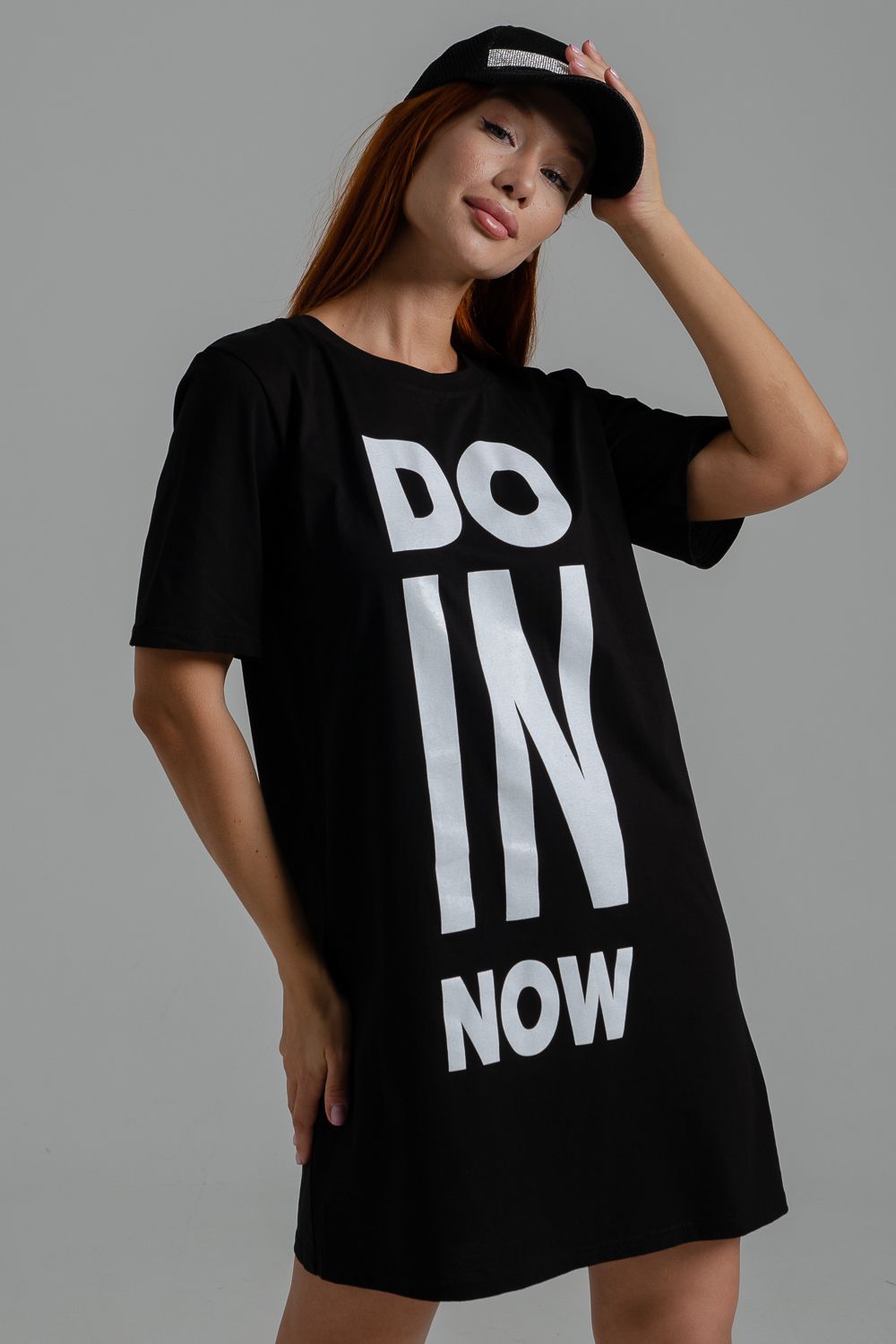 67159 туника женская - DO IN NOW+черный