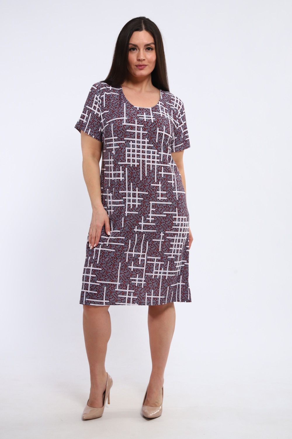 Женское платье 31922 - серый