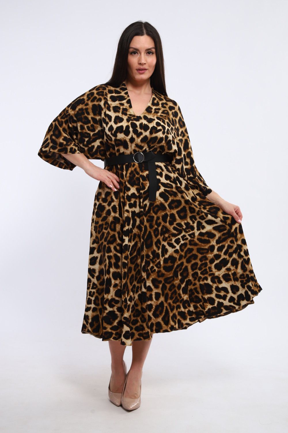 Женское платье 31944 - коричневый