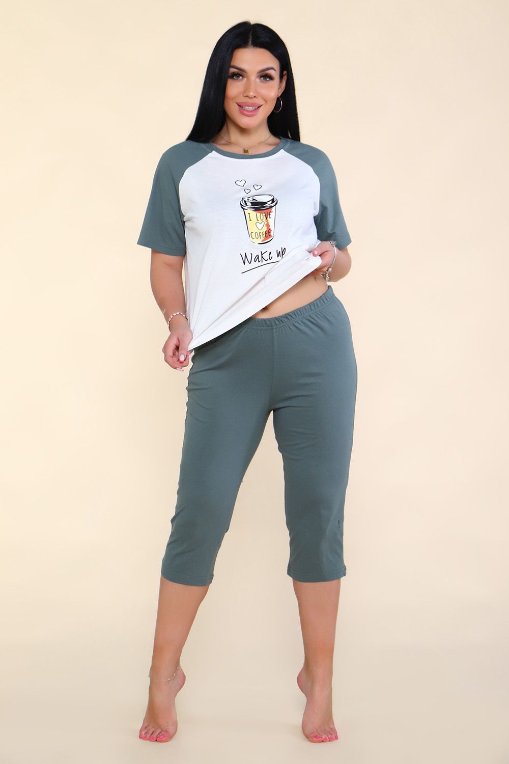 619 Комплект одежды - Wake Up - зеленый