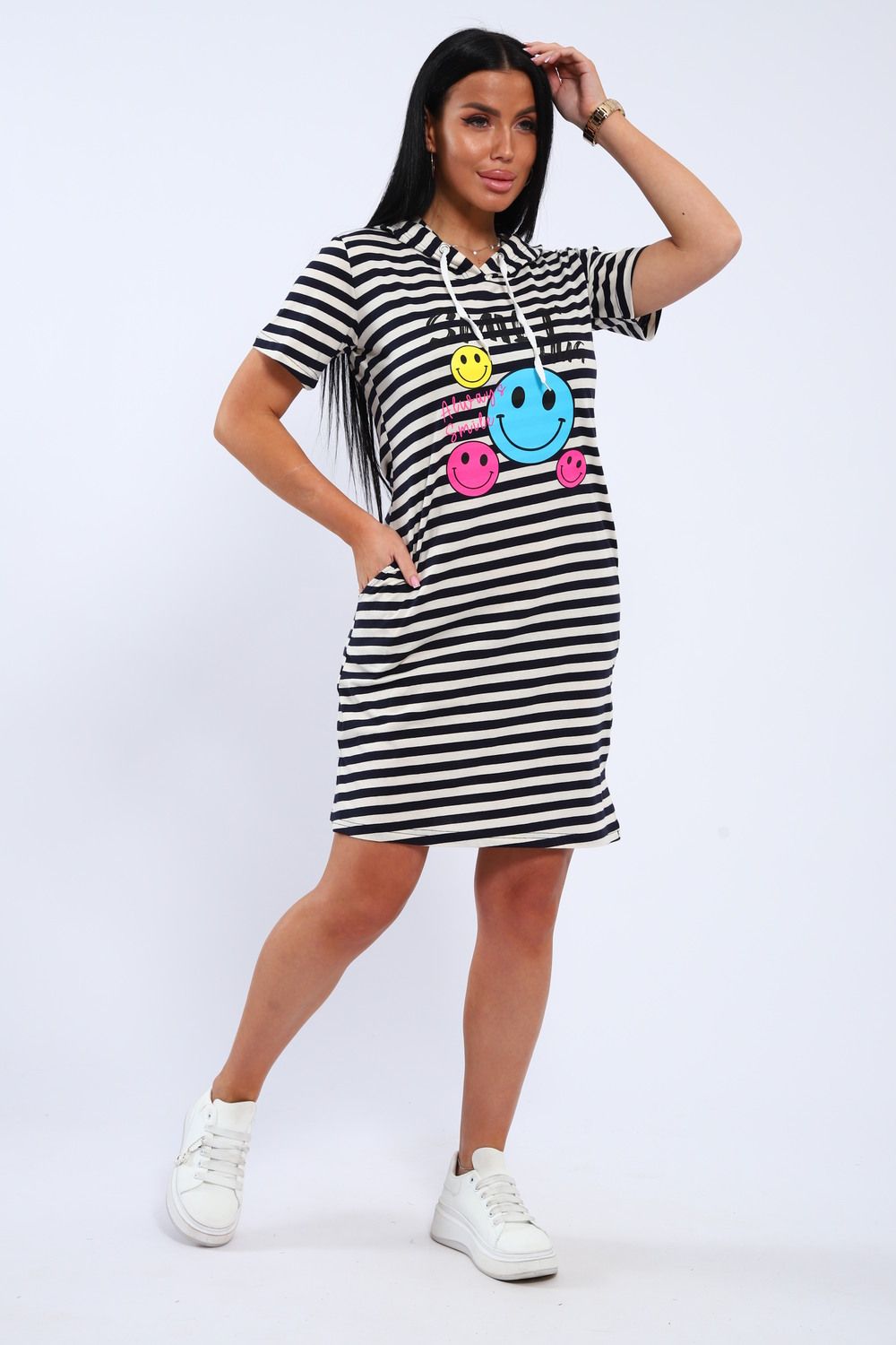 Платье ЕПЛ-1054 - синий