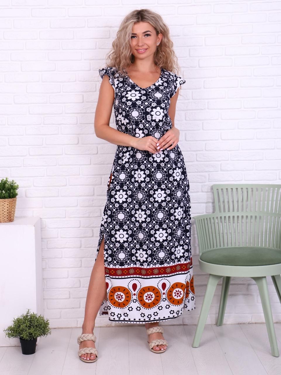 сарафан 83902 - терракот