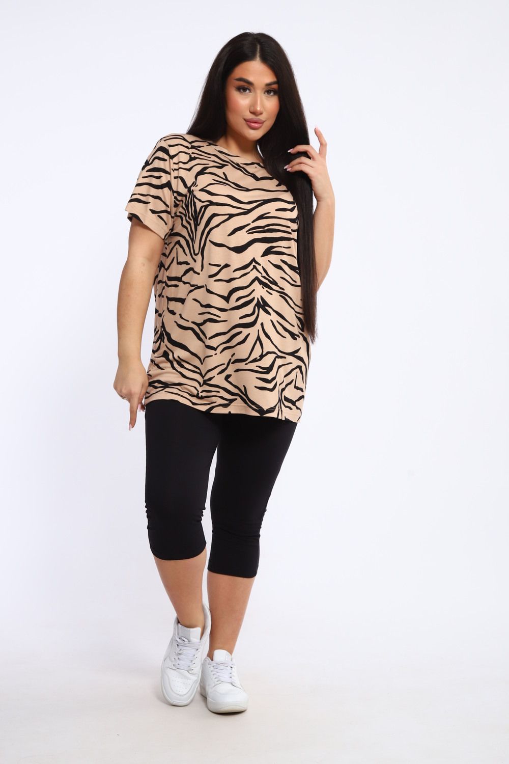 Костюм женский КБЖЖ0050Д1 - капучино