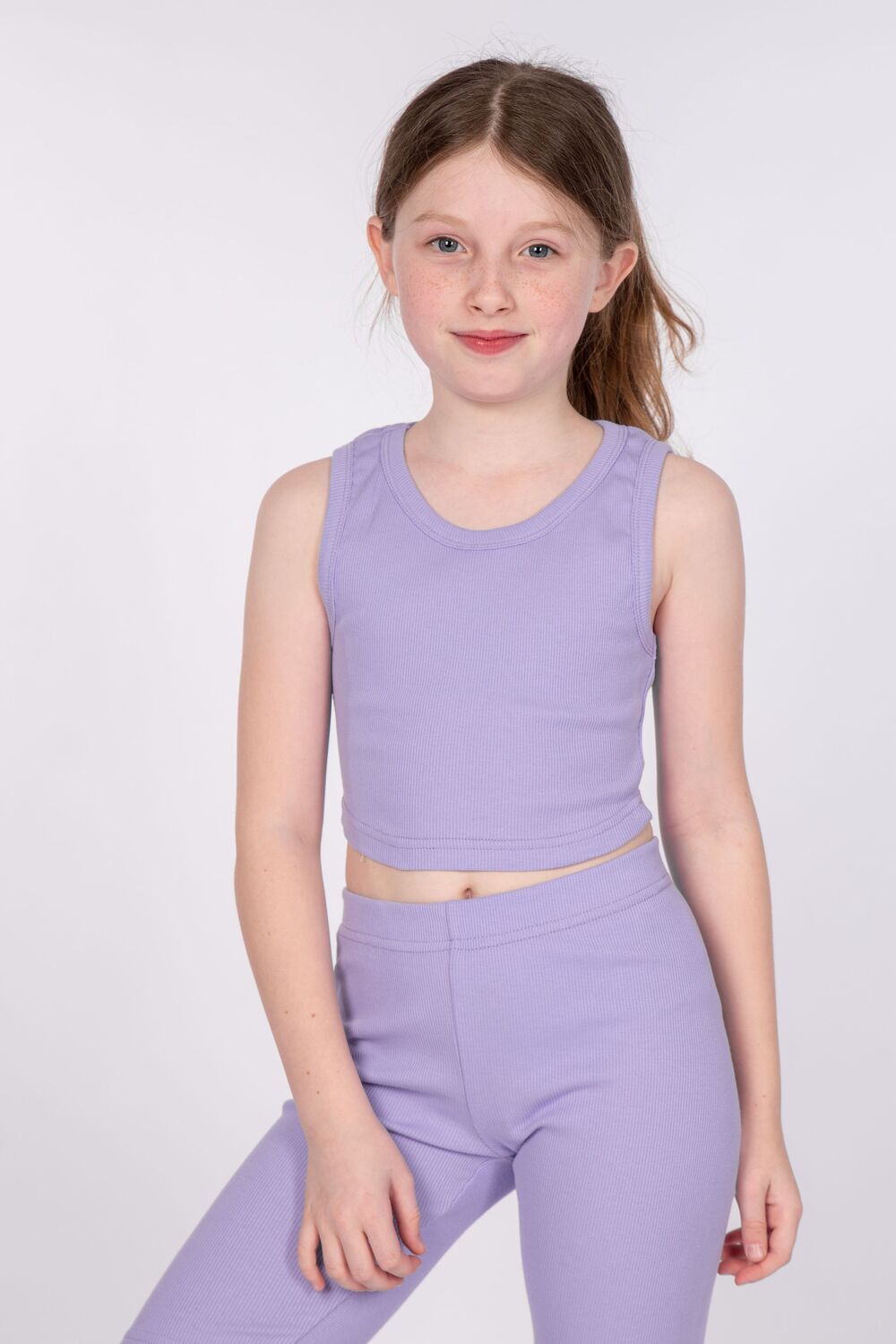 Топ для девочки 21242 - лавандовый