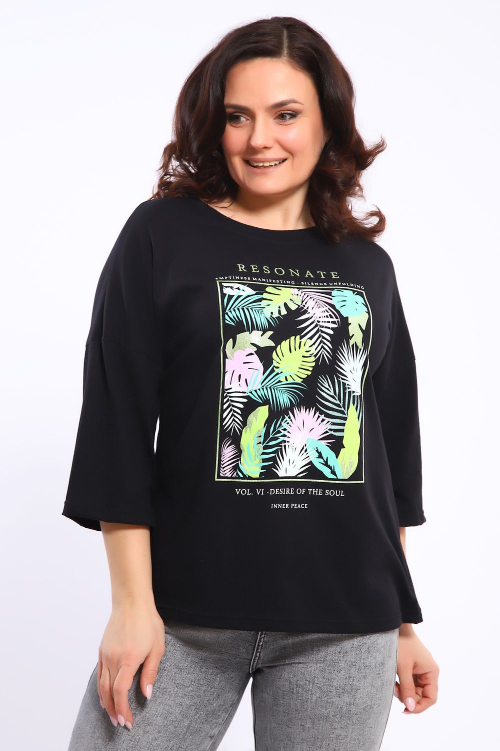 Футболка женская 88529 - черный