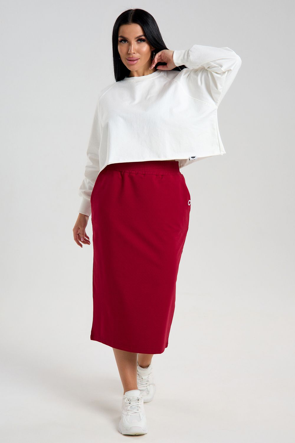 Юбка женская Парма - красный