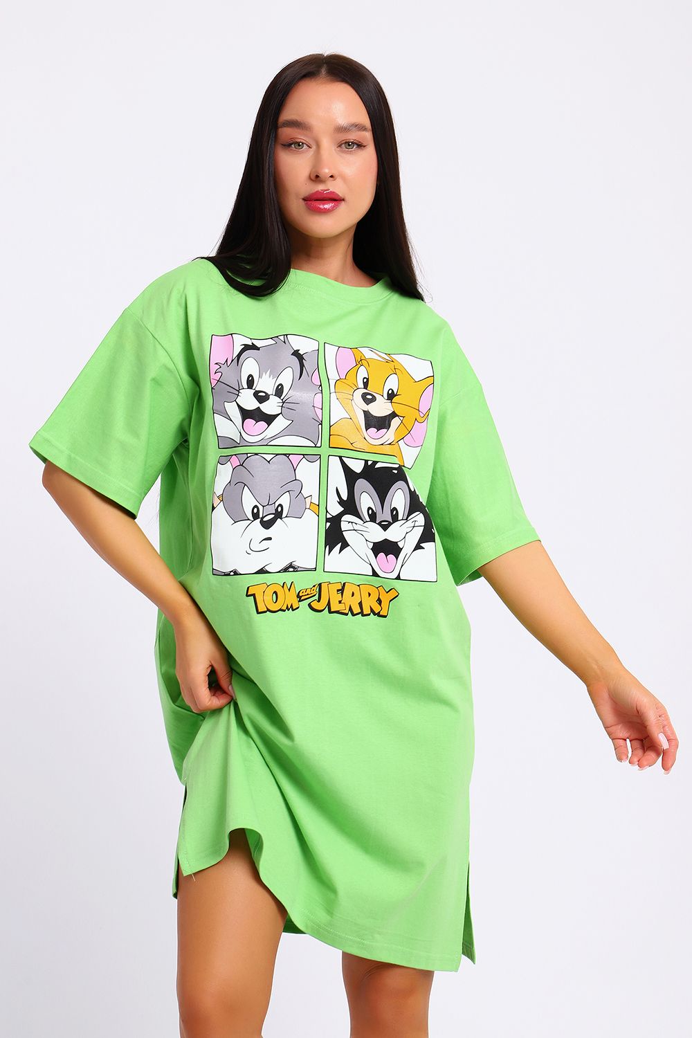 Платье ЕПЛ-1060 - светло-зеленый