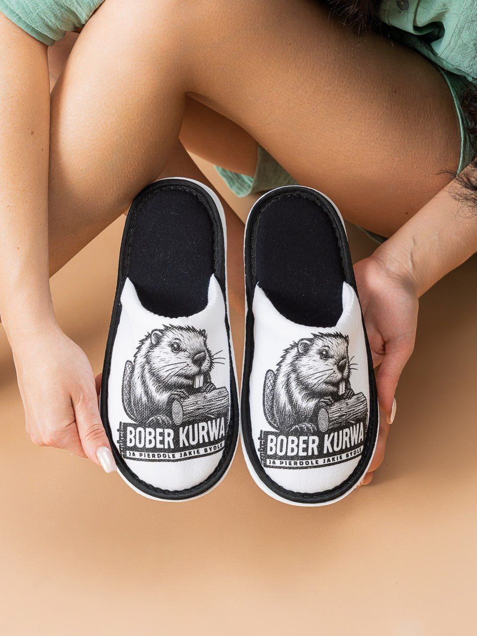 Тапочки домашние С-6ЖМ(пч)-МР - бобер