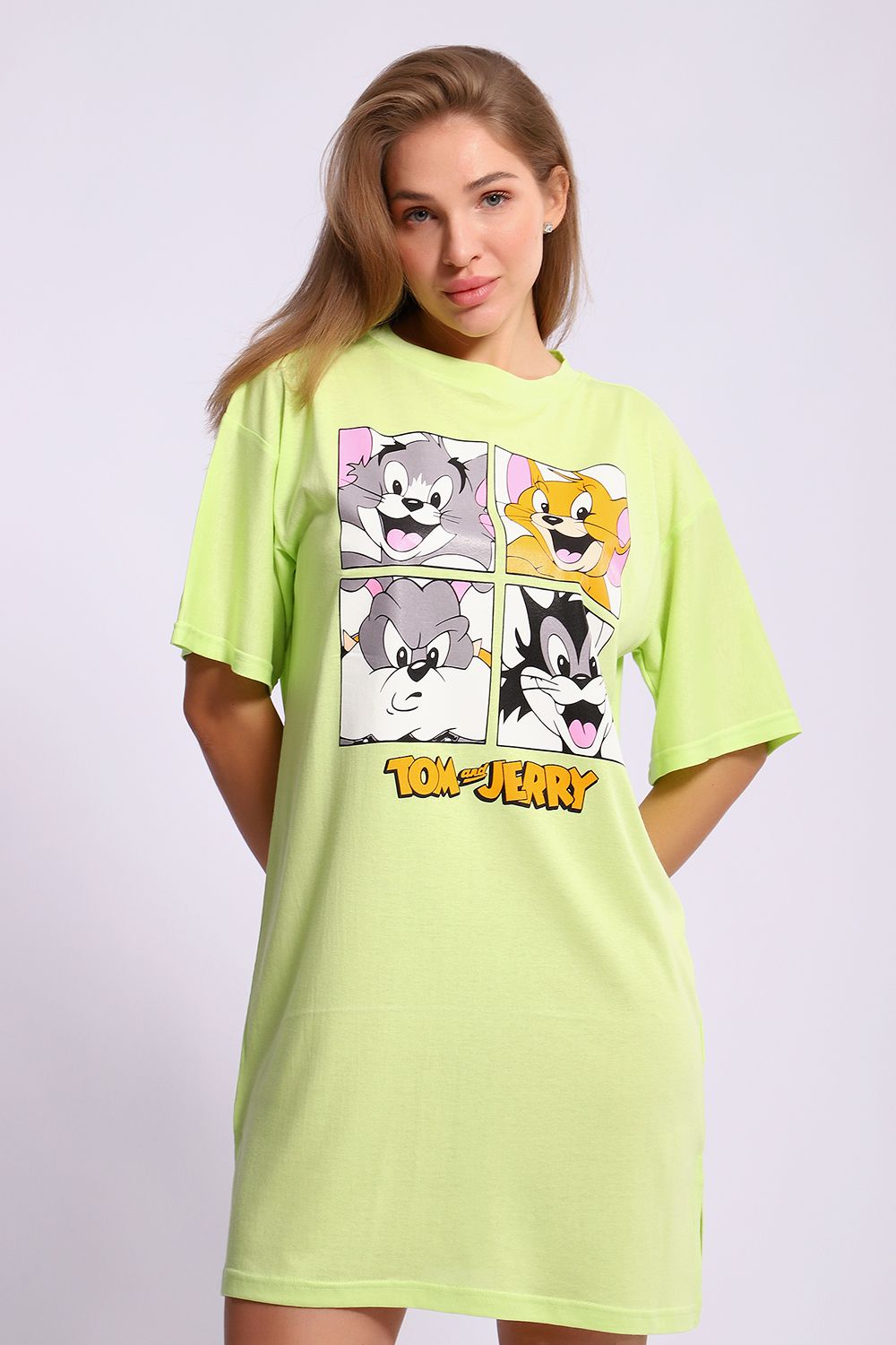 Платье ЕПЛ-1060 - салатовый