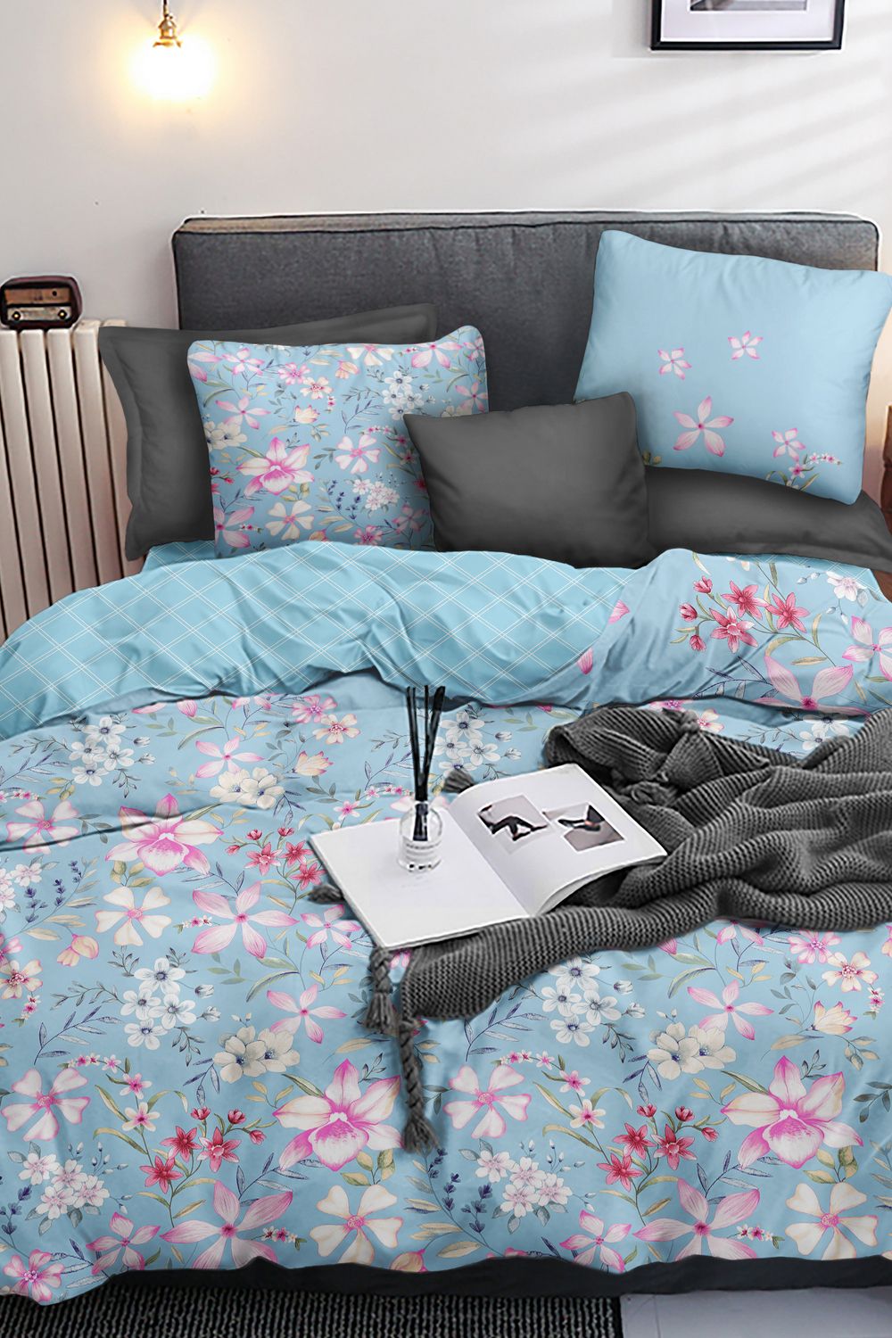 КПБ Павлайн Naturelle Авиньон 2 сп. - голубой