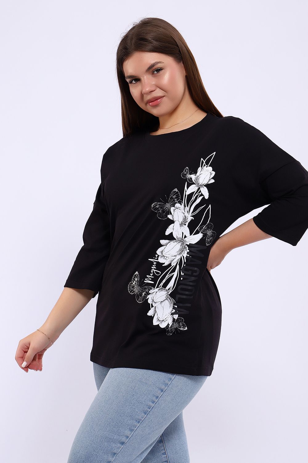 Туника 80045 - черный