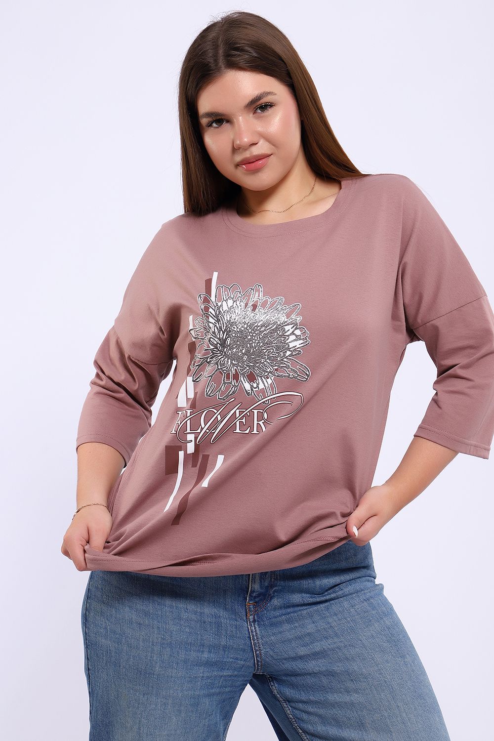 Туника 80044 - лиловый