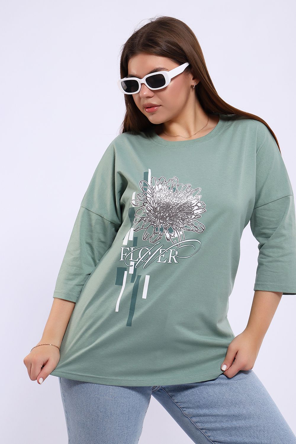 Туника 80044 - фисташка