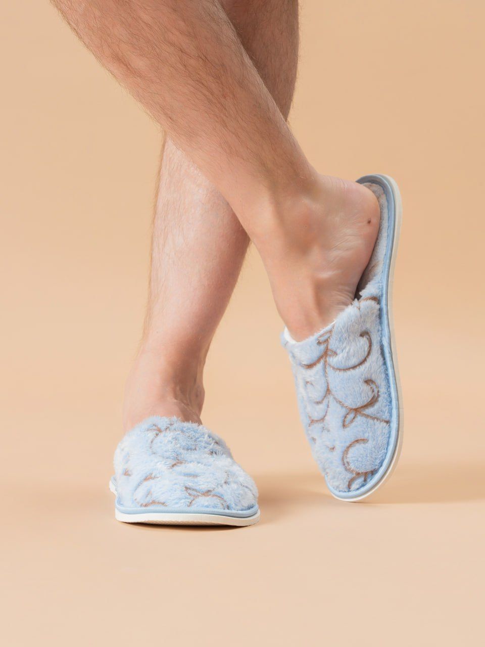 Тапочки домашние С-6МВТ-МР - зимний узор