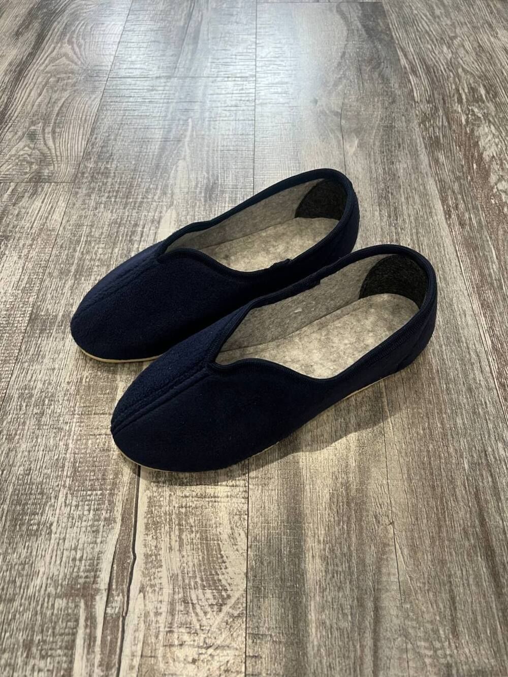 Тапочки женские арт.102 - сер флис