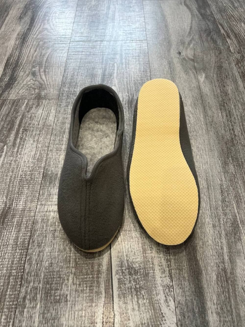 Тапочки женские арт.102 - син флис