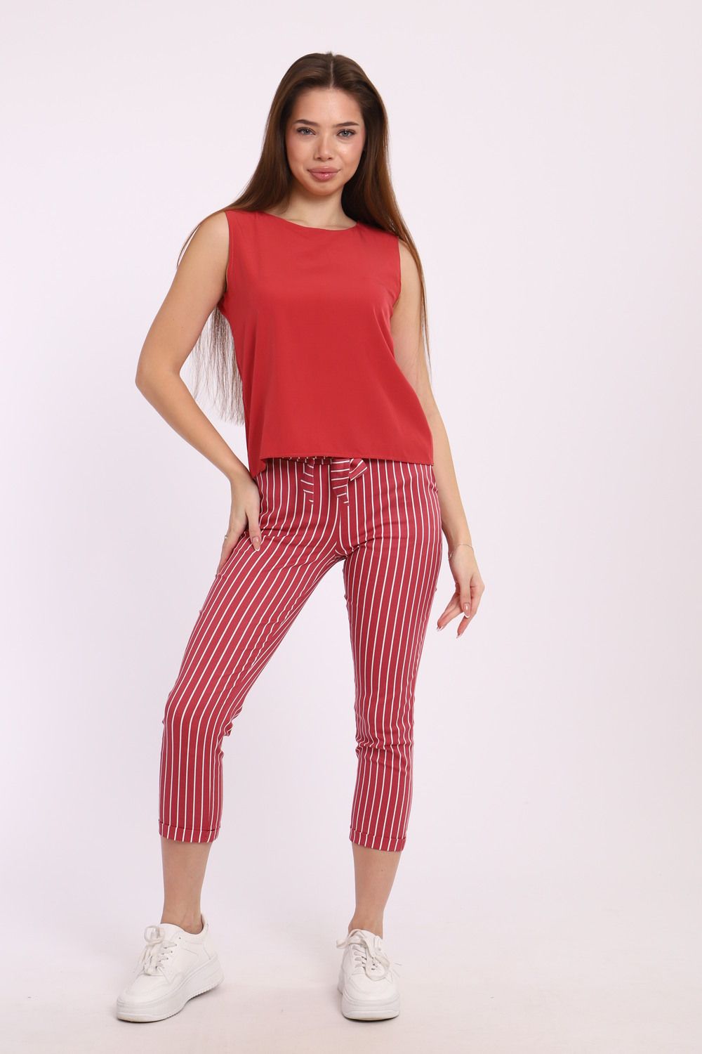 Женский костюм 31903 - коралл