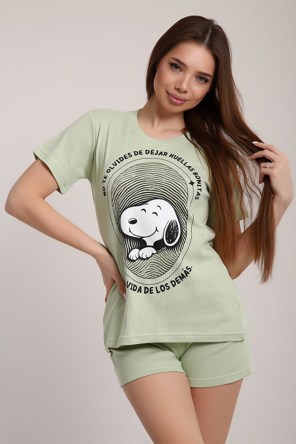 Пижама ЕКШ-1073 - фисташковый