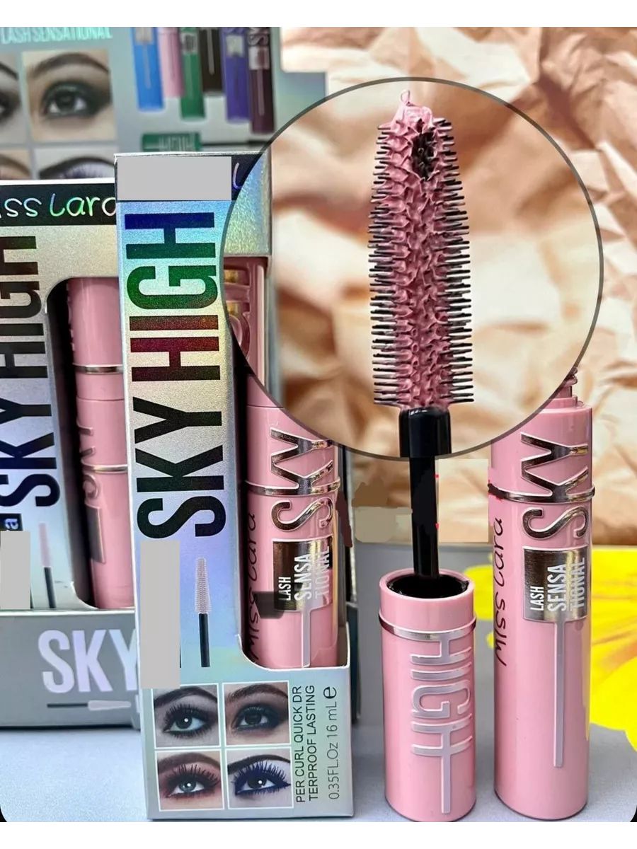 Тушь для ресниц розовая 60808