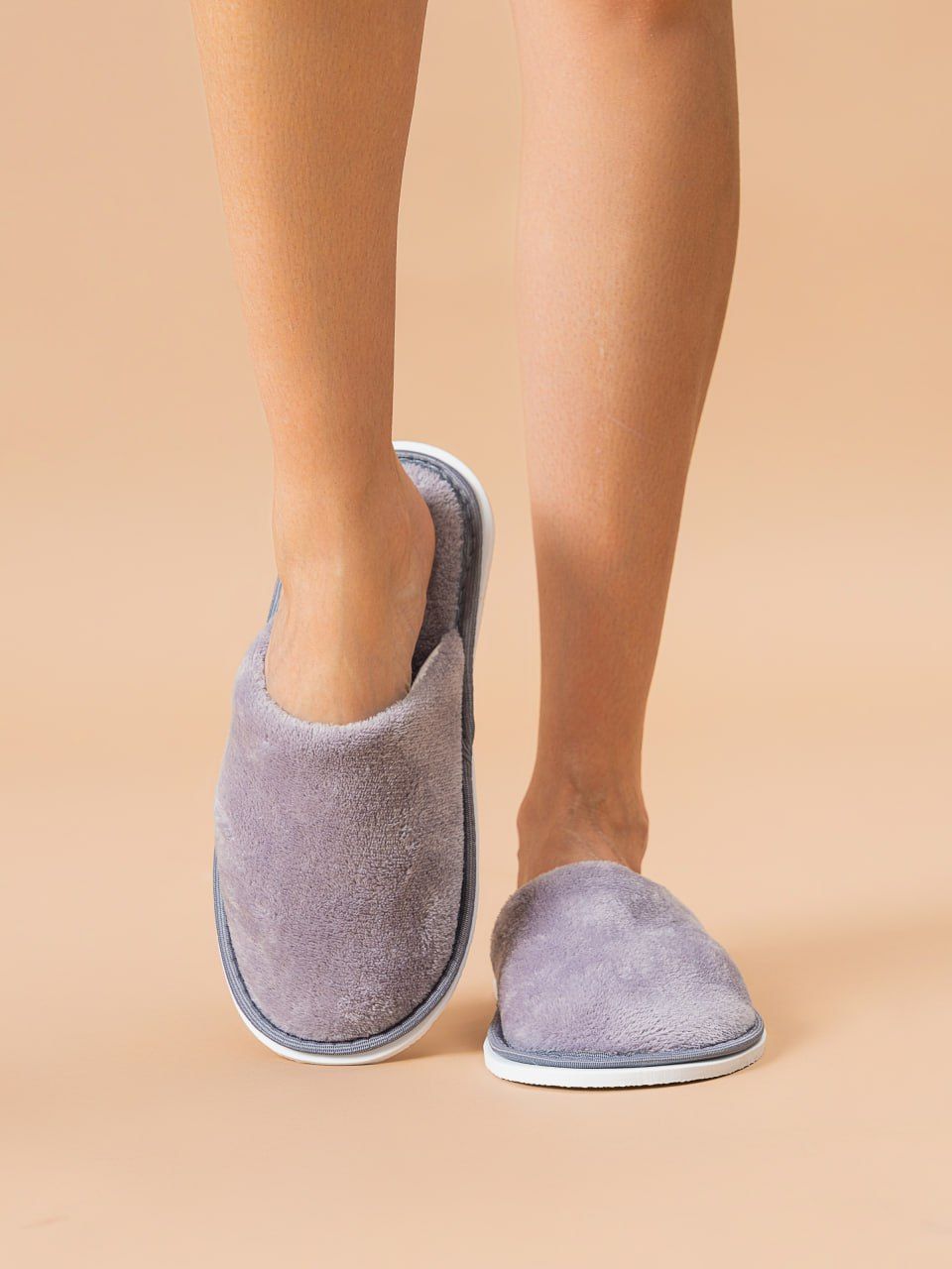 Тапочки домашние С-6ЖВТ-МР - мышиный