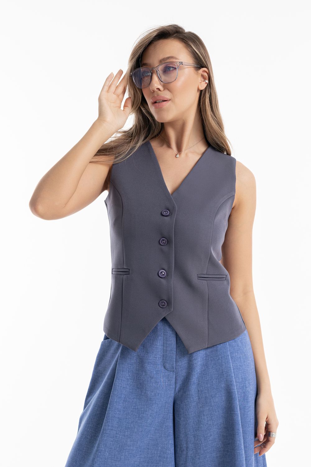 Жилет Т05 - серый