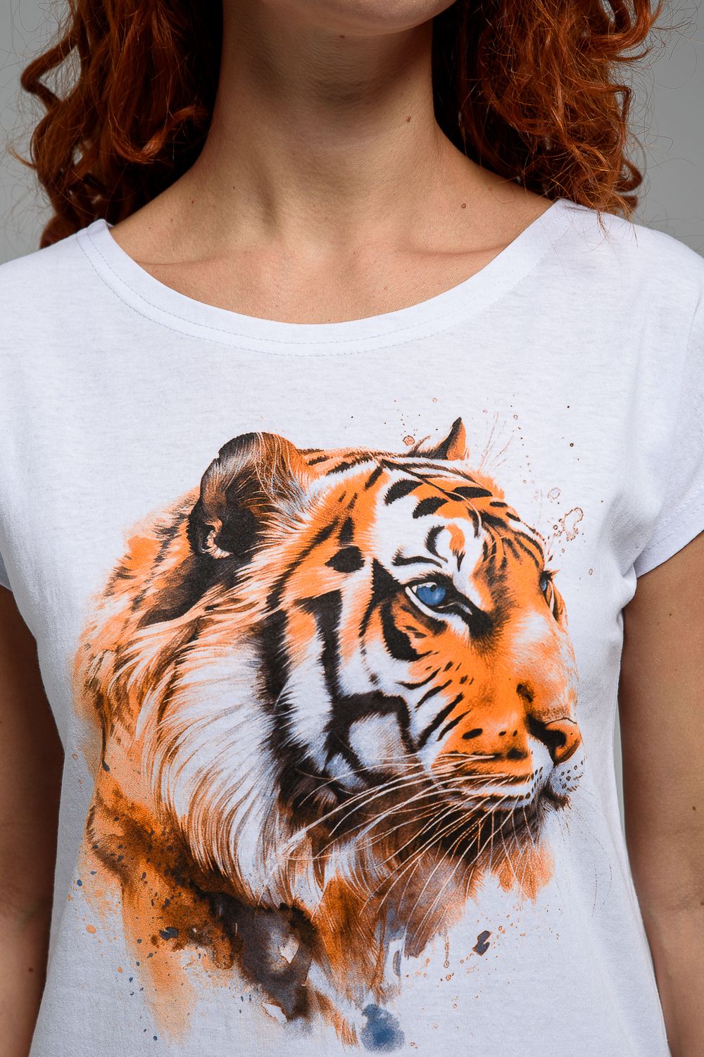 Футболка женская 7030/1 - стрекоза