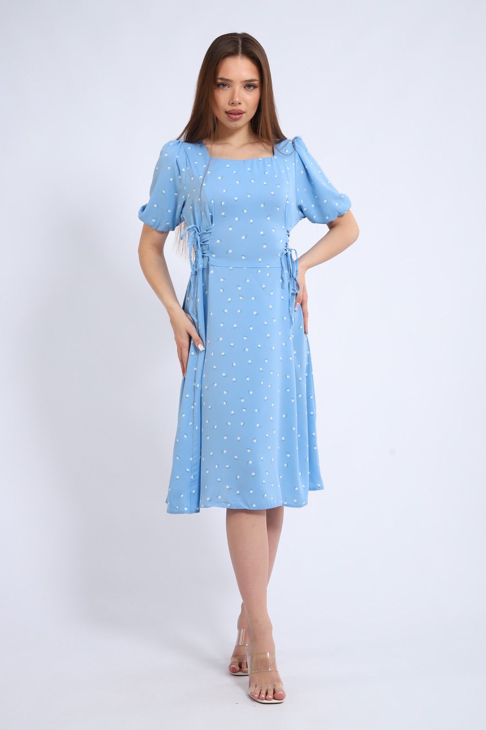 Женское платье 31958 - голубой