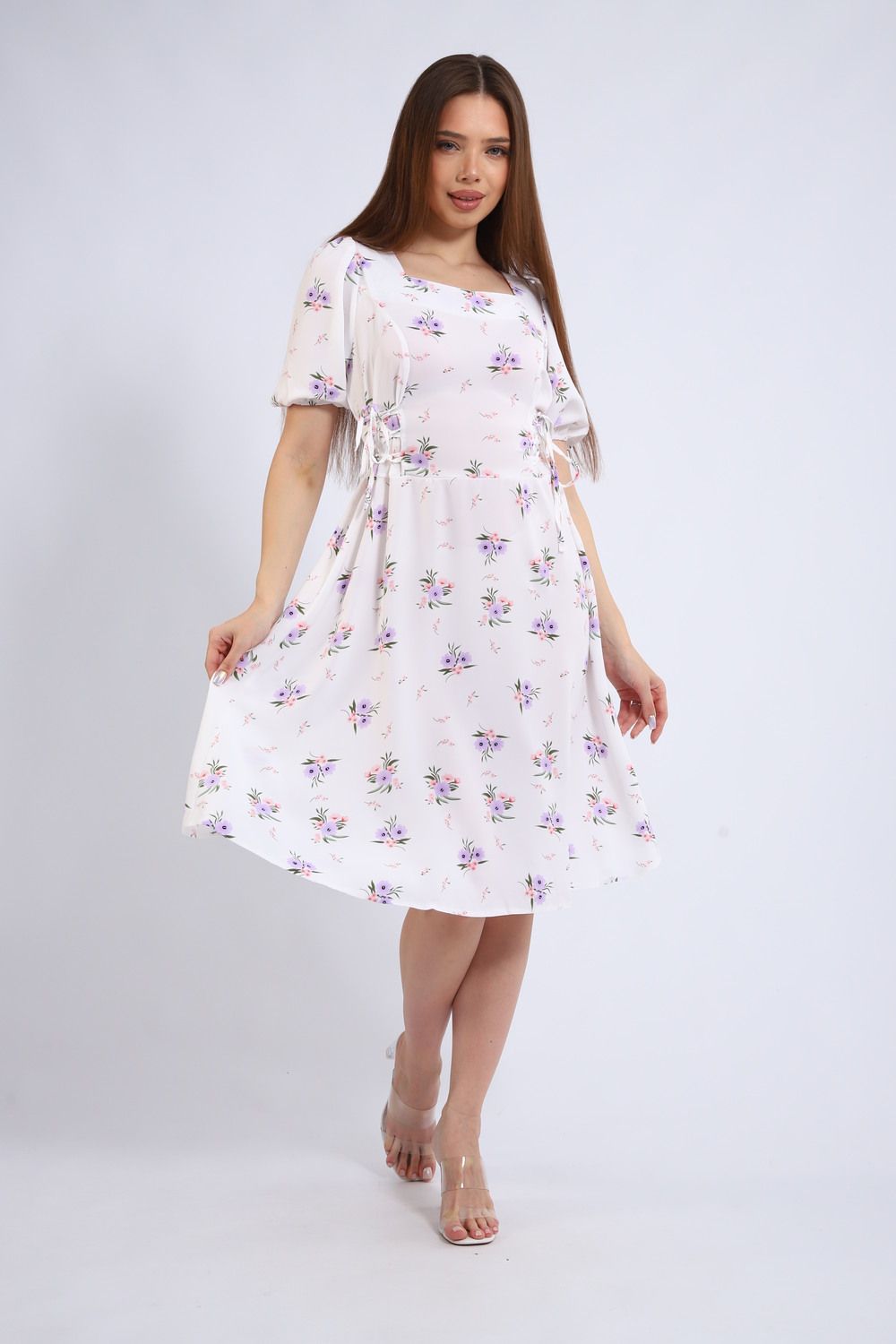Женское платье 31958 - сирень