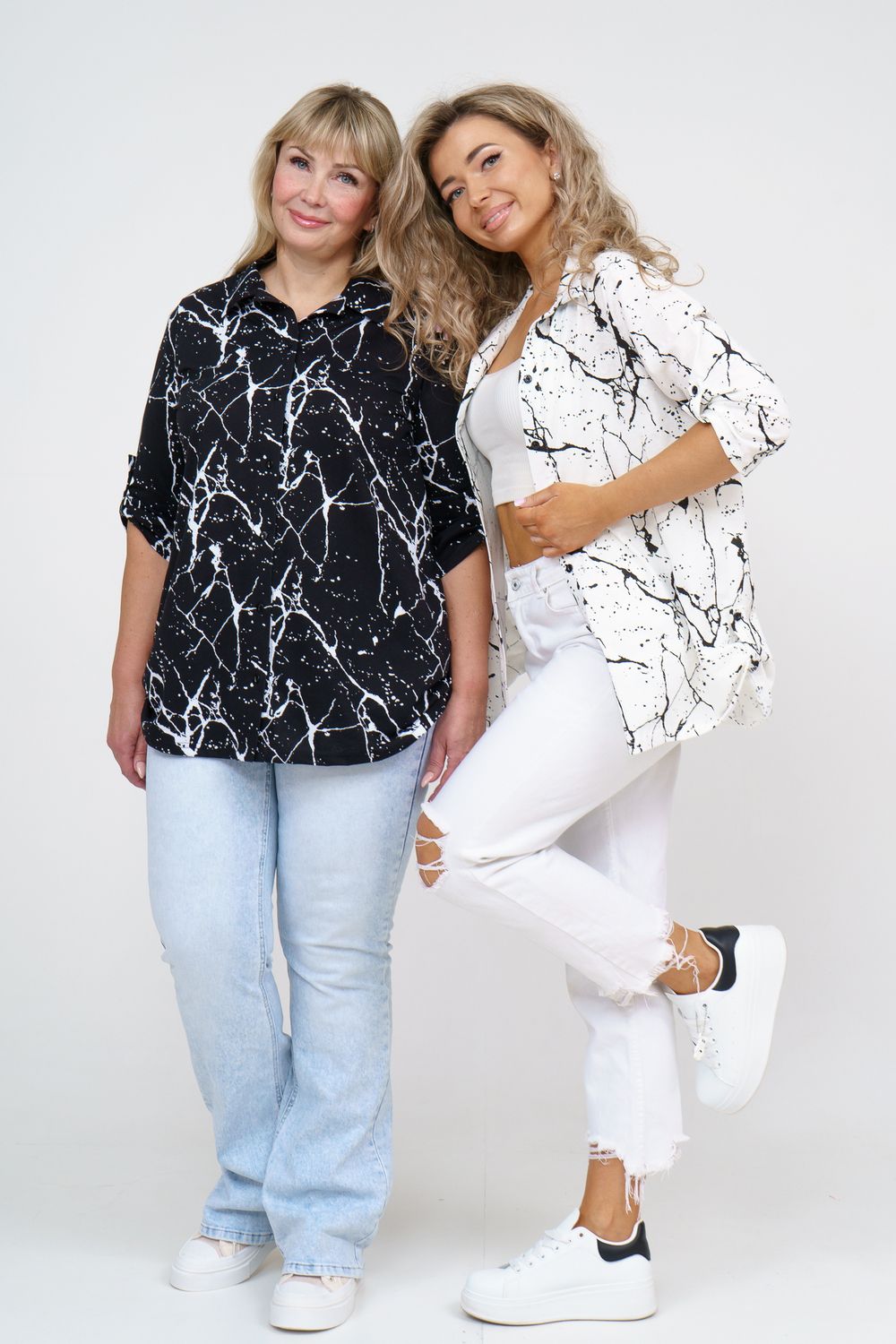 Рубашка 53019 - молочный