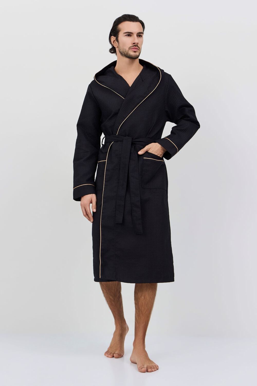 Халат домашний Чемпион ВЧ-242 - черный