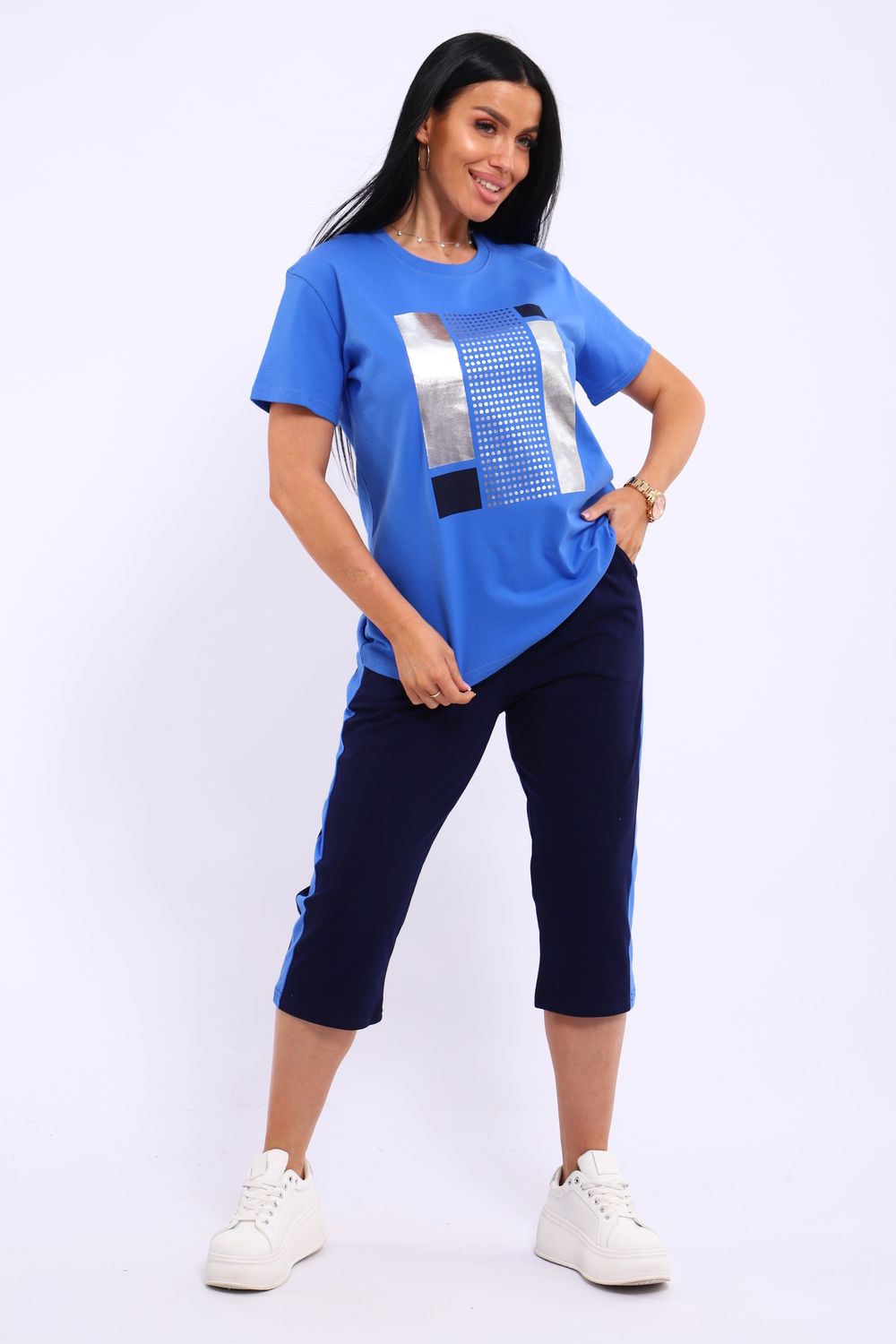 Костюм ЕКБ-1076 - голубой