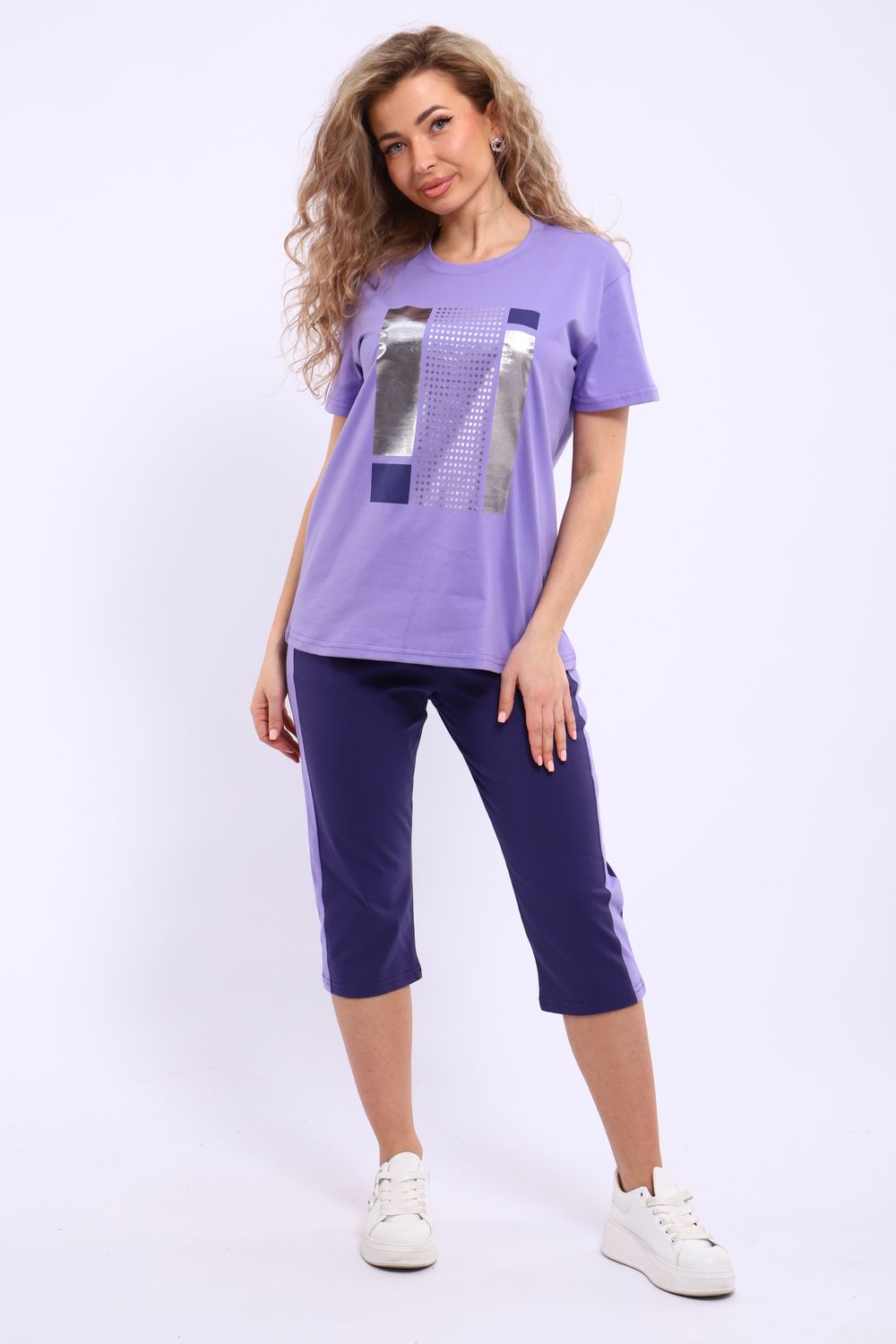 Костюм ЕКБ-1076 - сиреневый