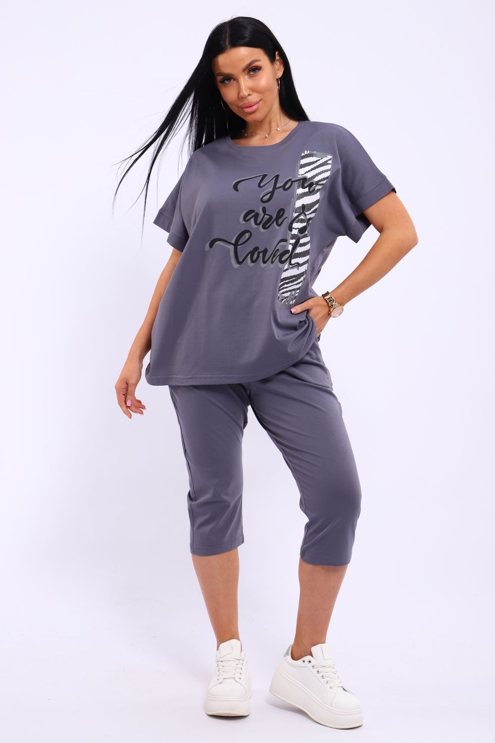 Костюм  ЕКБ-1077 - серый