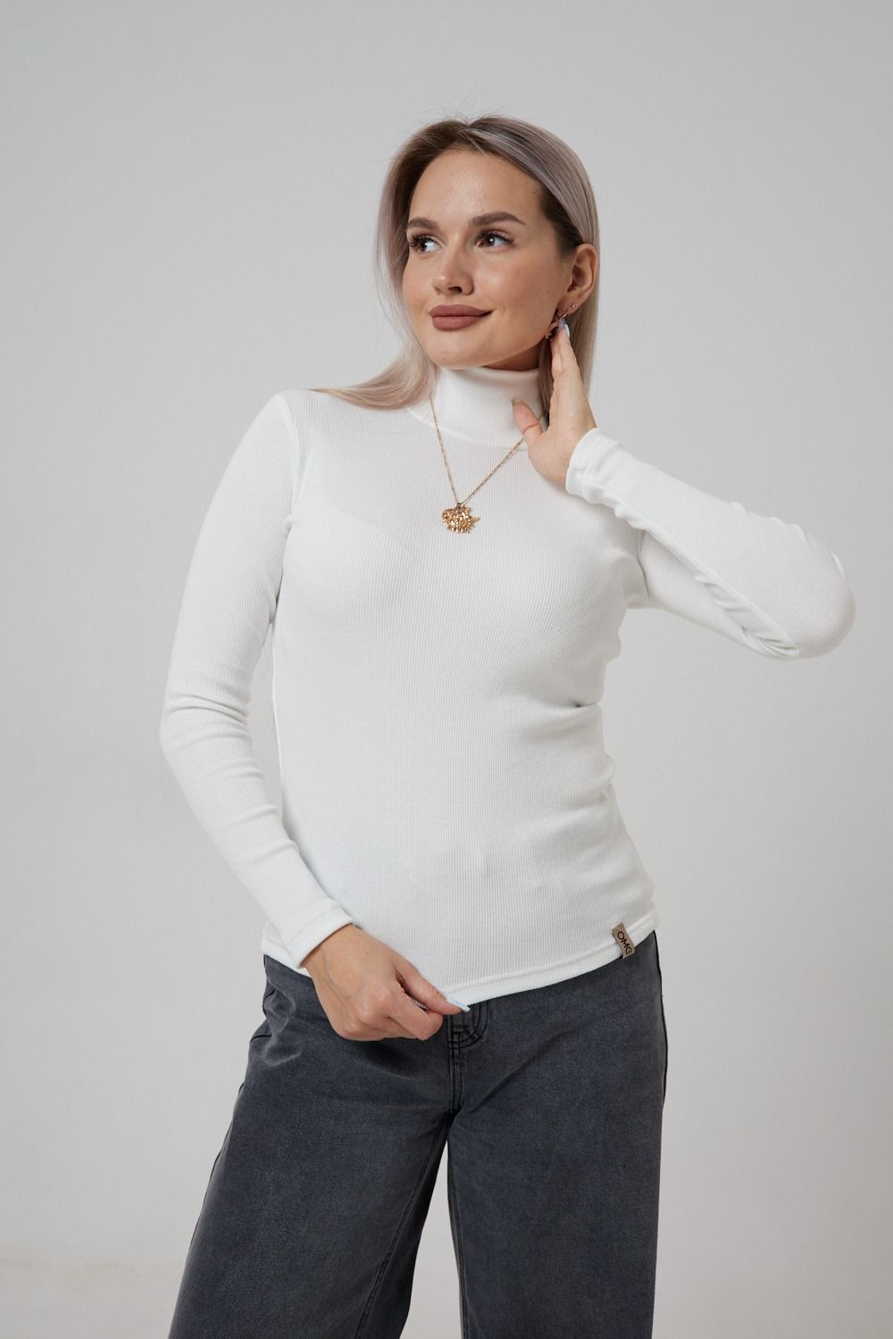 Водолазка женская ВЖ-001 - экрю