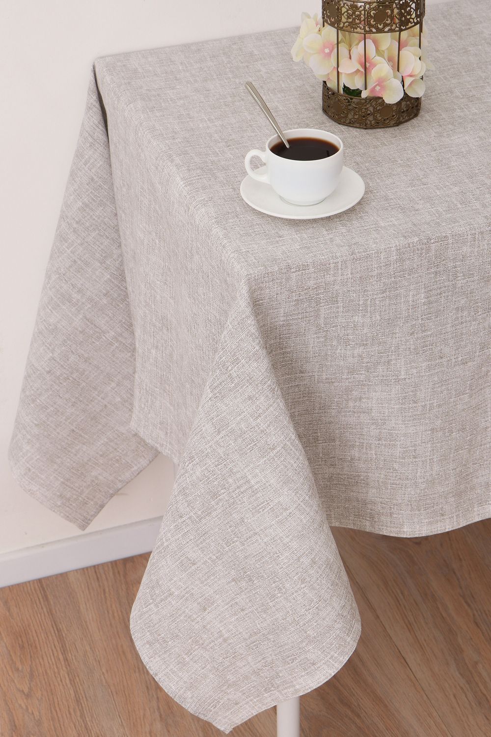 Скатерть Lizzy Home 120*150 см - серый