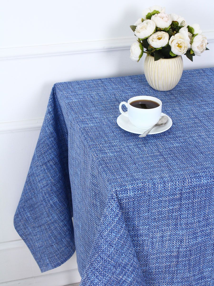 Скатерть Lizzy Home 120*150 см - синий