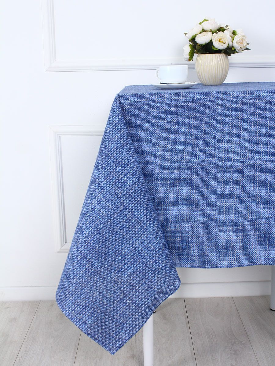 Скатерть Lizzy Home 120*150 см - синий