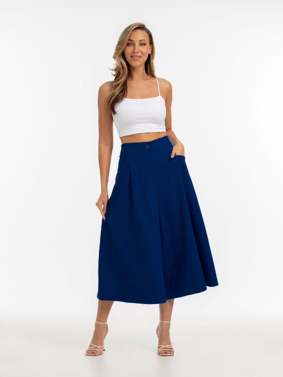 Кюлоты Бю088 - темно-синий