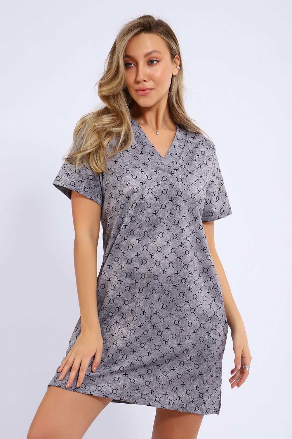 Туника 21095 - серый