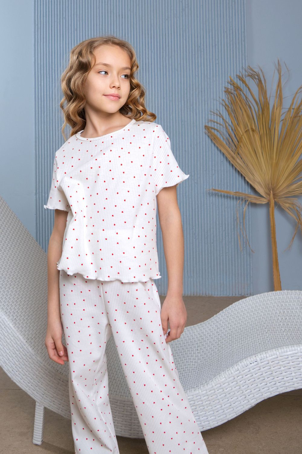 Пижама для девочки Сонюшка - белый