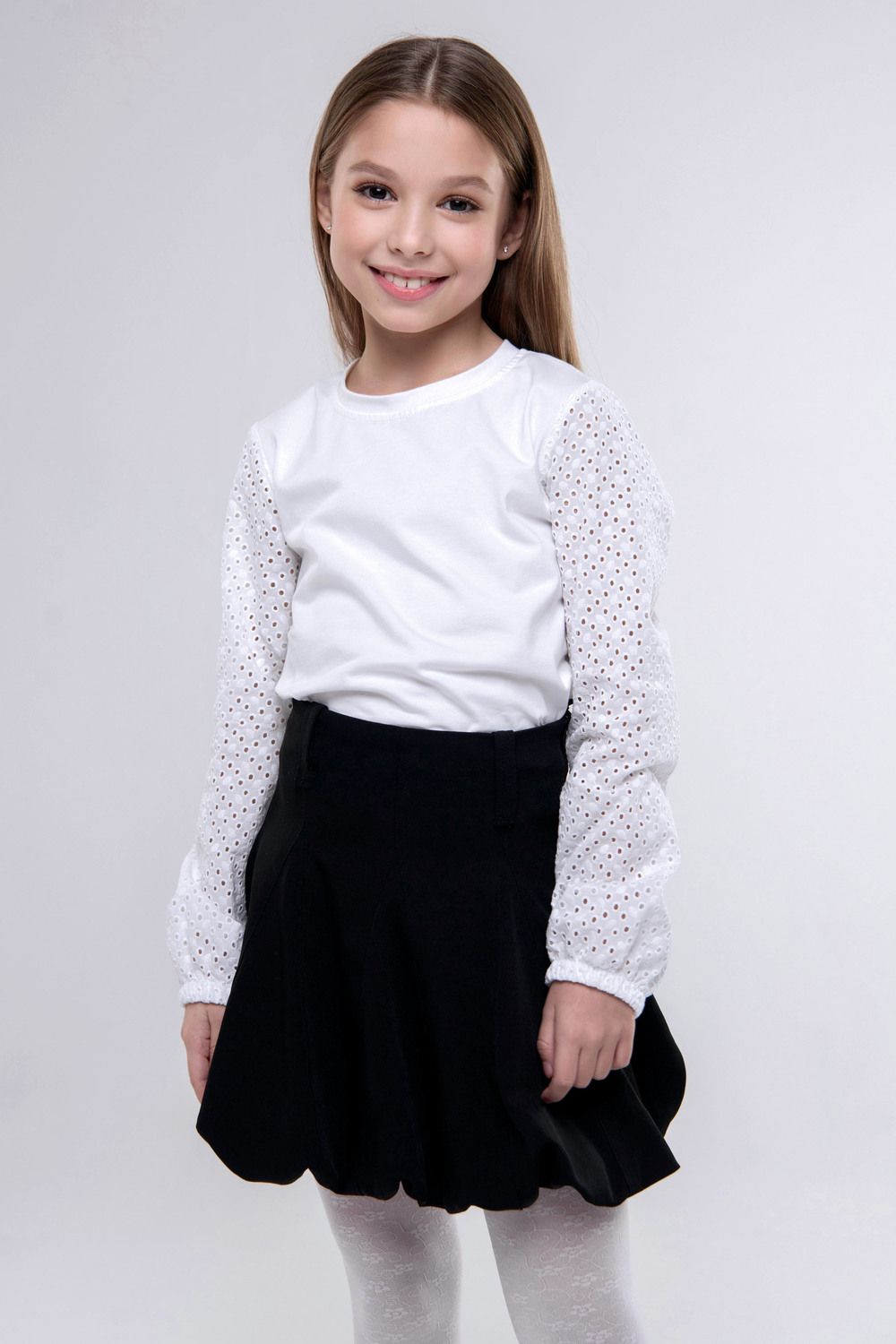 Блузка Евгения - белый